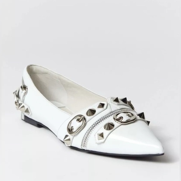 NWOB Jeffrey Campbell Roxine Studded Flat - Picture 1 of 7